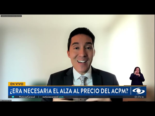 ⁣¿Era necesaria el alza del precio del ACPM en Colombia? Experto analiza el panorama