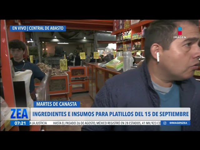 ⁣Así el precio de los ingredientes para los platillos del 15 de septiembre | Noticias Francisco Zea