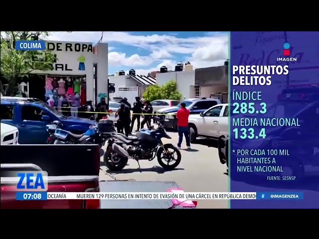 ⁣Colima atraviesa su peor crisis de seguridad en su historia | Noticias con Francisco Zea