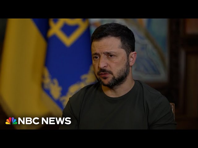 ⁣Zelenskyy says Ukraine plans to hold its seized Russian territory