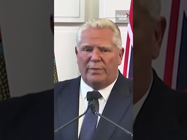 ⁣"Stop being a bunch of bleeding hearts": Ford slams Trudeau government on bail reform