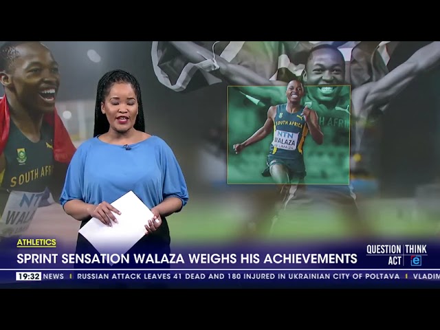 Sprint sensation Bayanda Walaza weighs his achievements