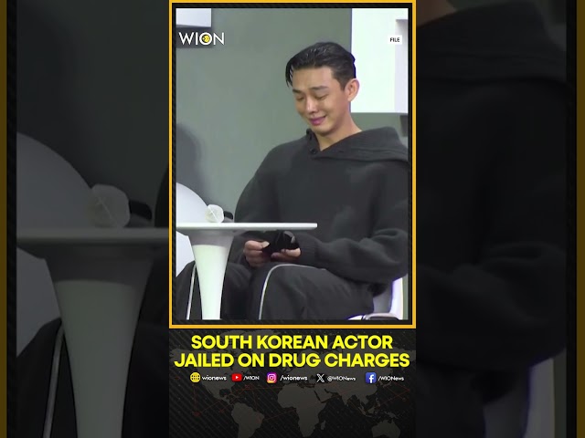 ⁣South Korean actor jailed on drug charges | WION Shorts