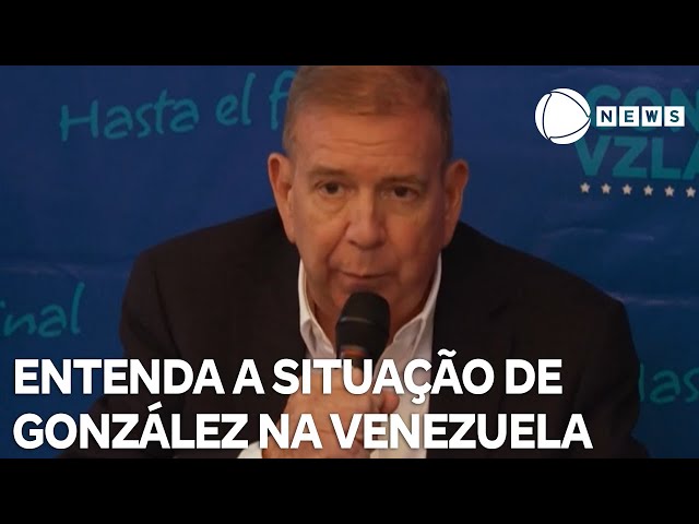 ⁣Entenda a situação de González na Venezuela após justiça acatar pedido de prisão