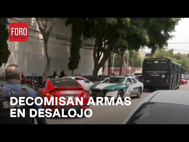 ⁣Desalojo de predio en la colonia Obrera deja 17 detenidos - Paralelo 23