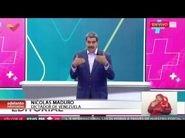 ⁣VENEZUELA | Maduro: "Decreto el adelanto de la Navidad para el 1 de octubre"