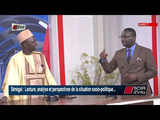 ⁣SOIR D'INFO - français - Pr : Pape Abdoulaye DER  - Invité : Pr Maurice S. DIONE - 03 septembre