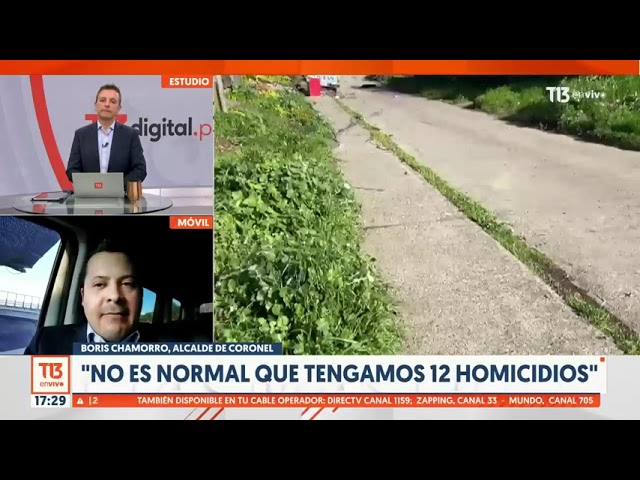 ⁣Alcalde de Coronel: "No es normal que tengamos 12 homicidios"