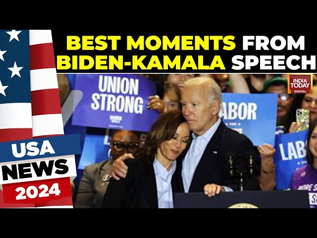 ⁣US Election 2024: Here Are The Best Moments From Joe Biden & Kamala Harris' First Campaign 