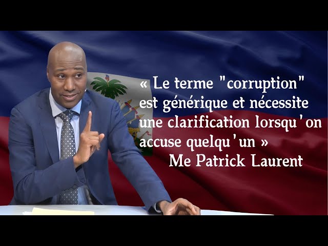 ⁣Me Patrick Laurent sur la loi du 12 Mars 2014 portant prévention et répression de la corruption