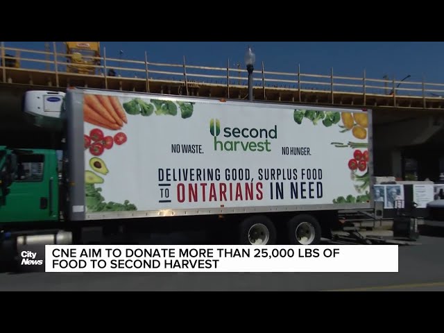 ⁣CNE to donated 20,000 pounds of food to second harvest