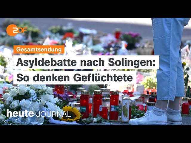 heute journal vom 03.09.2024 Migrationsgipfel, Asyldebatte, Schwerer Luftangriff auf Poltawa