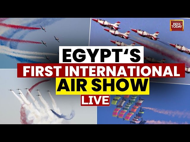 ⁣Egypt’s Air Show LIVE: Egypt‘s First International Air Show In El-Alamein LIVE | Air Show LIVE