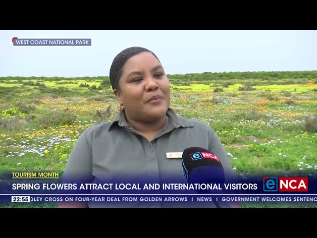 ⁣Tourism Month | Spring flowers attract local and international visitors