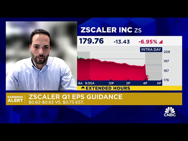 ⁣I'm not surprised to see Zscaler be conservative, says Evercore's Peter Levine