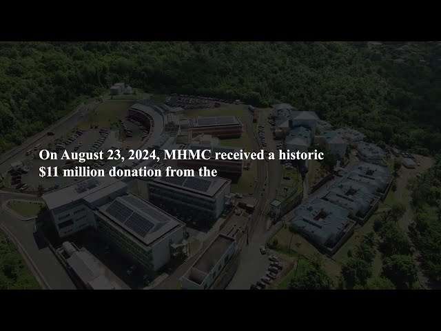 ⁣MHMC Receives Historic $11 Million Donation from the Government of Saint Lucia