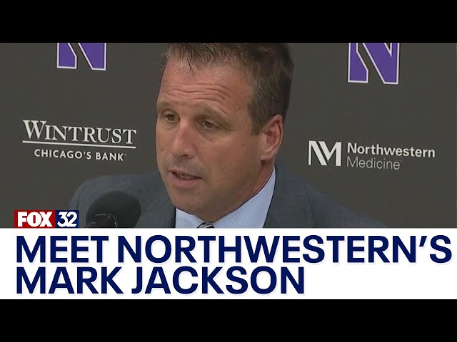 ⁣Northwestern introduces Mark Jackson as its new AD