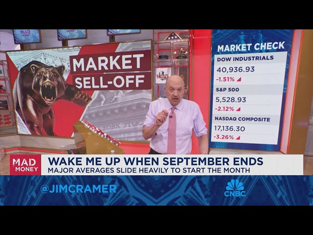 ⁣Cramer: The market sell-off is a seasonal self-fulfilling prophecy