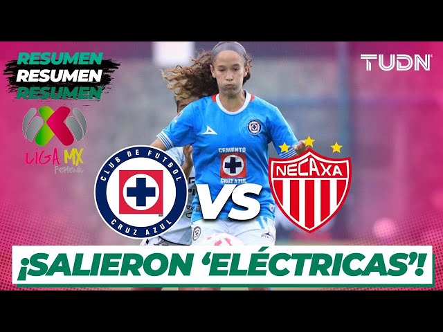 Resumen y goles | Cruz Azul vs Necaxa | Liga Mx Femenil AP2024-J9 | TUDN