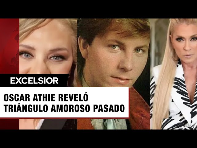 ⁣Oscar Athie fue novio de Erika Buenfil y Yuri al mismo tiempo; "me cacharon"