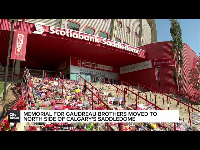 ⁣Flames hosting candlelight vigil for Gaudreau brothers, relocate growing memorial