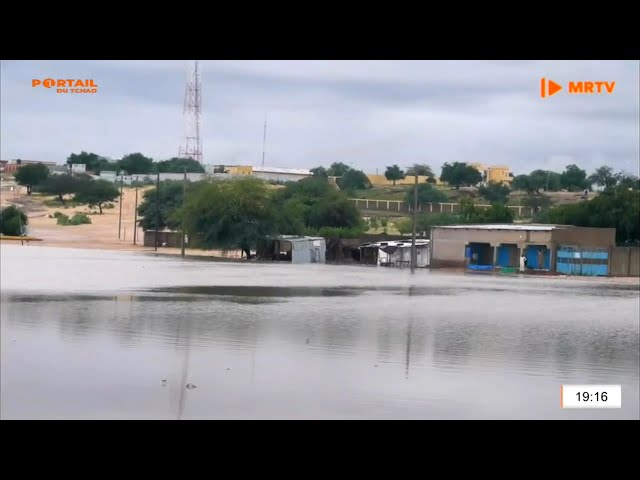 ⁣INONDATIONS - La ville de Moussoro connue d'énormes dégâts