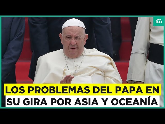 ⁣El papa inicia en Indonesia una larga gira por Asia y Oceanía