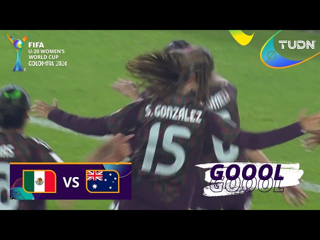 ⁣¡HUELE A OCTAVOS! Gol de Alejandra Lomelí | México 2-0 Australia | Mundial Femenil Sub20 | TUDN