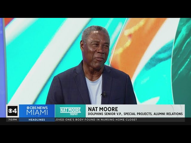 ⁣CBS Miami Nat Moore Trophy: Catching up with the one and only, Nat Moore