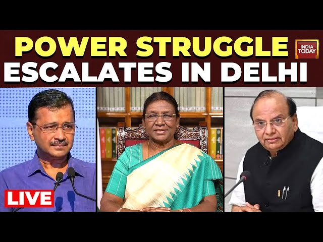 ⁣LIVE: Delhi LG's Big Move Soon After Centre's Order | Centre Vs AAP Once Again | Delhi NEW