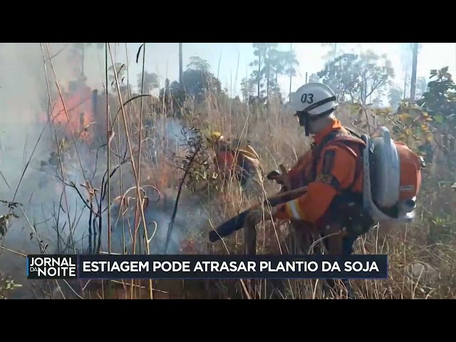 Estiagem podem atrasar plantio de soja