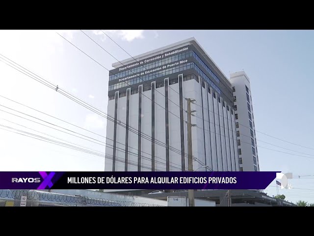 ⁣Gobierno gasta millones en alquileres mientras hay edificios vacíos