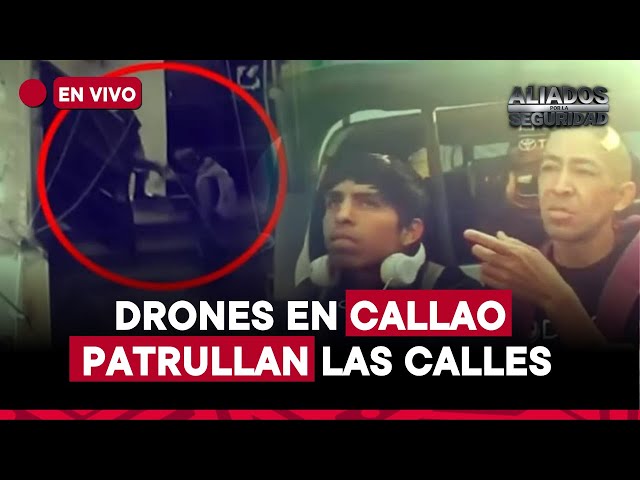 PNP usó drones para descubrir búnker en el Callao donde vendían drogas las 24 horas del día