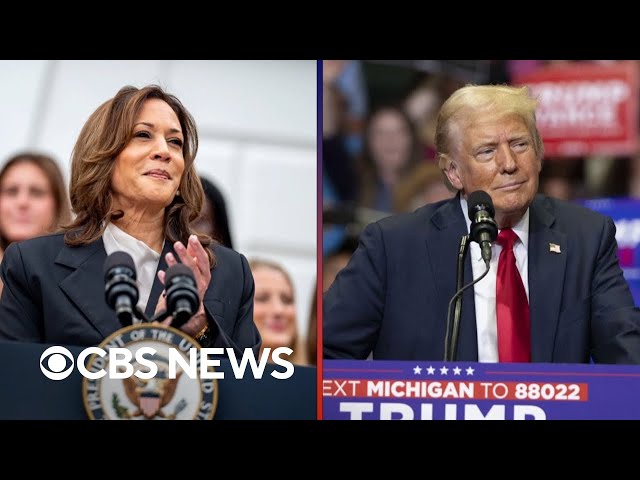 ⁣Harris and Trump hit campaign trail, man sentenced over threats to lawmakers, more | America Decides