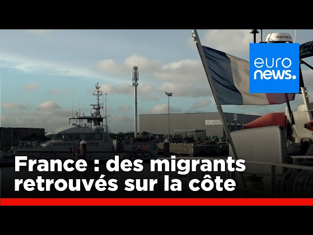 ⁣France : des migrants retrouvés décédés sur la côte | euronews 