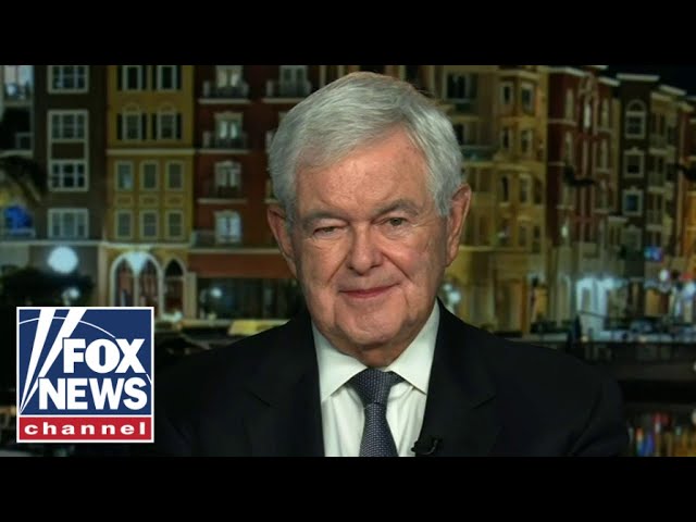 ⁣Newt Gingrich: Kamala Harris is beginning to ‘crumble’