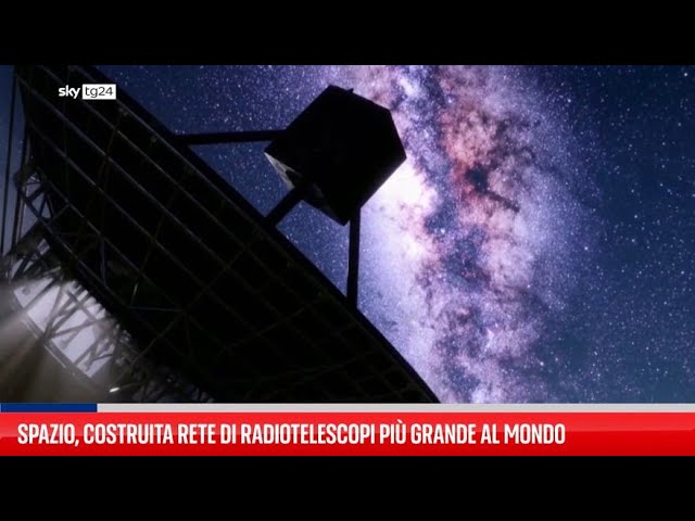 ⁣Spazio, costruita rete di radiotelescopi più grande al mondo