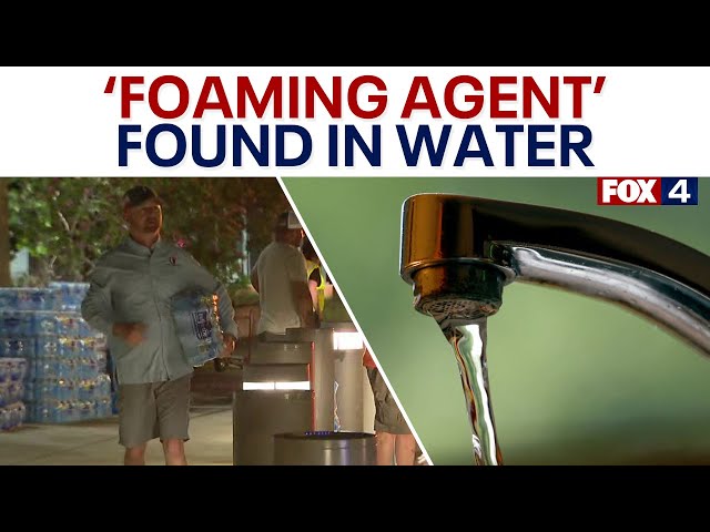 ⁣Foaming agent found in water in Grand Prairie, residents asked not to use water