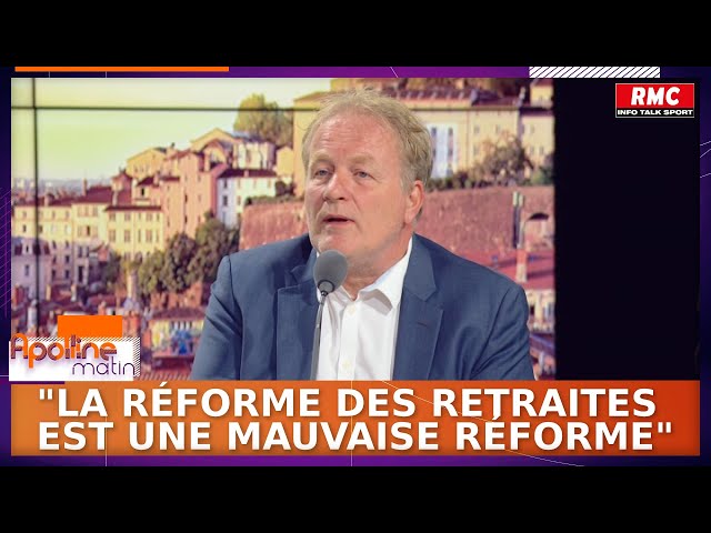 ⁣"La réforme des retraites est une mauvaise réforme", affirme François Hommeril, président 