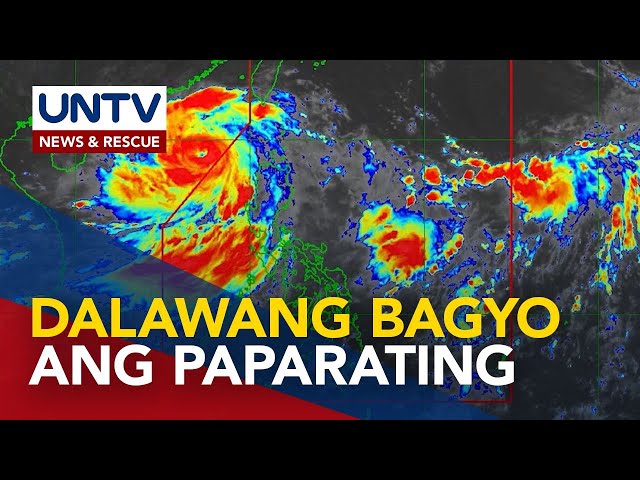 ⁣2 bagyo, nagbabanta sa PAR ayon sa PAGASA; LGUs at gov’t agencies, pinaghahanda ni PBBM