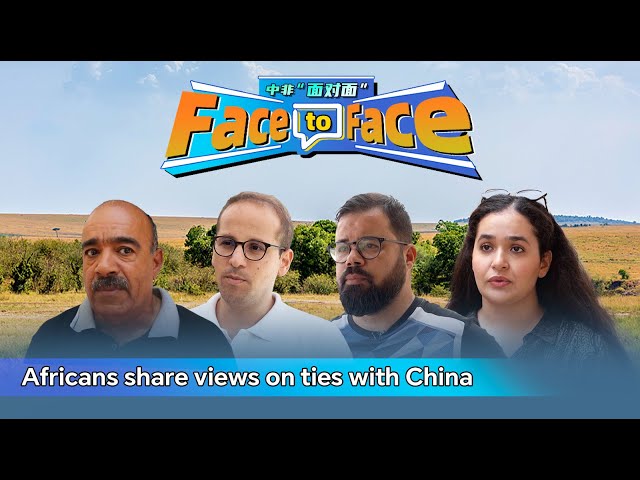 ⁣Face to Face: Africans share views on ties with China