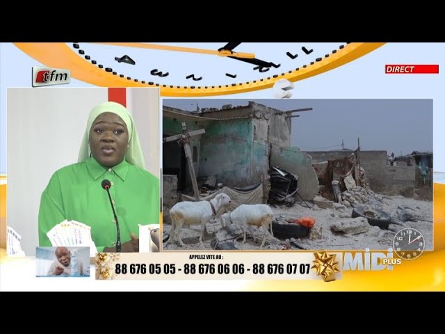 ⁣Actu Expliquée : Érosion Côtière - Thioro Mbar Ndiaye - #MidiPlus 04 Septembre 2024