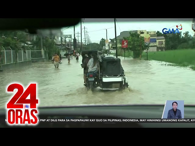 ⁣Baha sa Hermosa, Bataan, namerwisyo; maghapong ulan, naranasan sa Central Luzon | 24 Oras