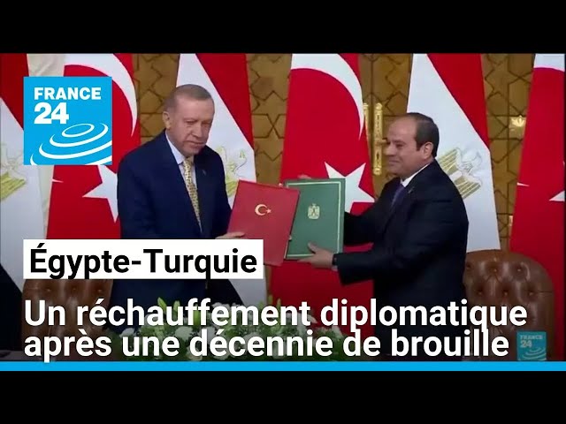 ⁣Egypte-Turquie : un réchauffement diplomatique après une décennie de brouille • FRANCE 24