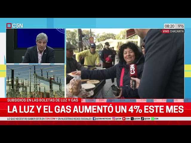 ⁣TERMINA la INSCRIPCIÓN para los SUBSIDIOS de LUZ y GAS: LA VOZ de la CALLE