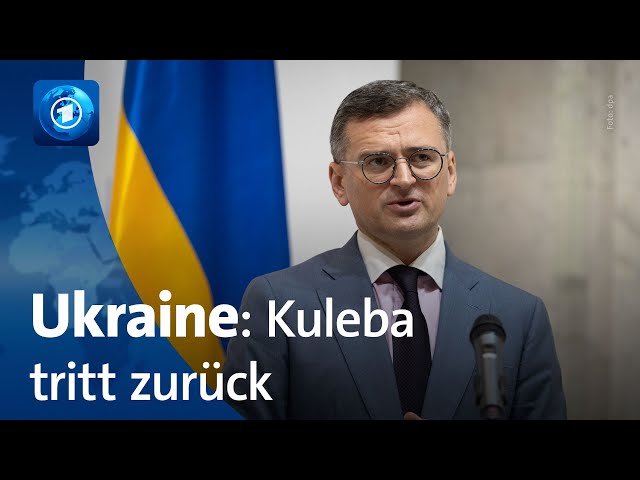 ⁣Ukraine-Krieg: Außenminister Kuleba tritt zurück