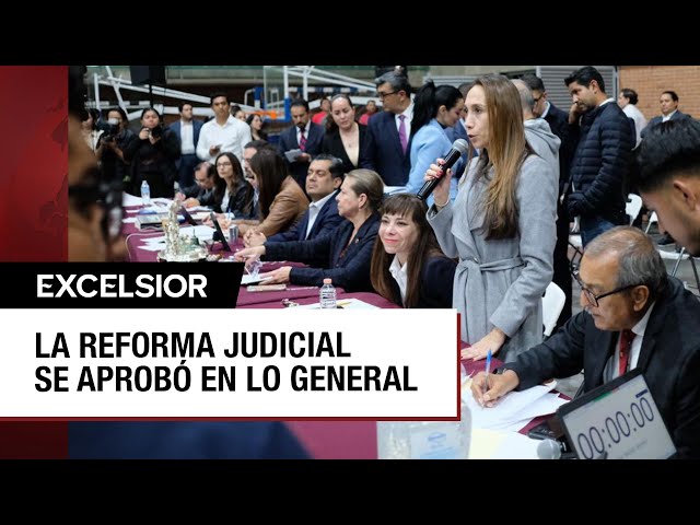 ⁣Reforma judicial: Tras aprobarse en lo general, inicia discusión en lo particular