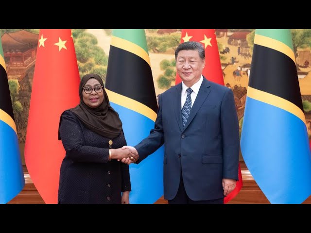 ⁣Xi Jinping calls for building China-Tanzania ties into model for cooperation in Global South