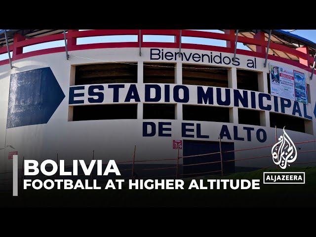 ⁣Bolivia move World Cup qualifier higher: Football team to play 4,500 metres above sea level