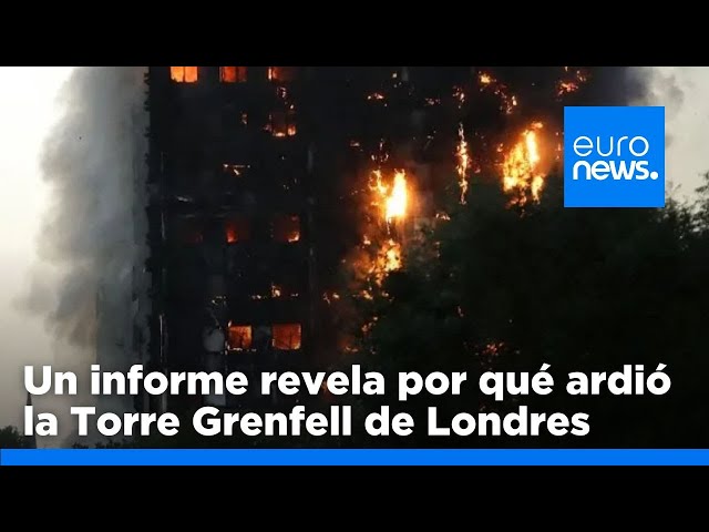 ⁣La "incompetencia y avaricia" convirtieron la Torre Grenfell en una trampa mortal, según u